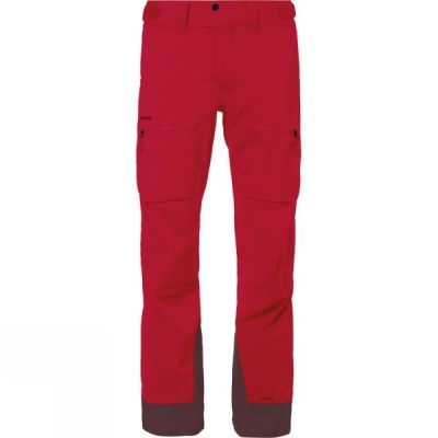 Pantalones Vaude Boe Hombre - Rojas - Chile DOZ109768